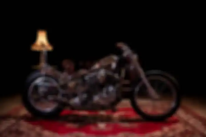 Modifikasi motor chopper 'SINAGA' garapan Queen Lekha Choppers. Bakal hadir di Kustomfest 2022.