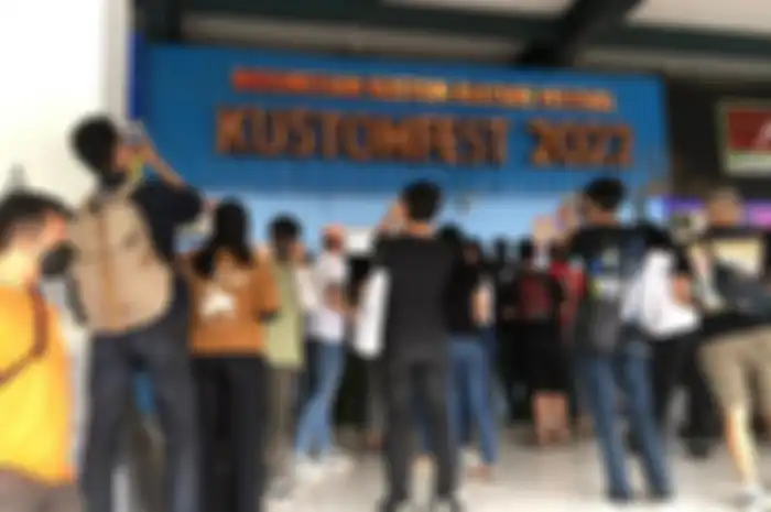Ajang Kustomfest 2022 resmi dibuka hari ini, harga tiket murah banget.