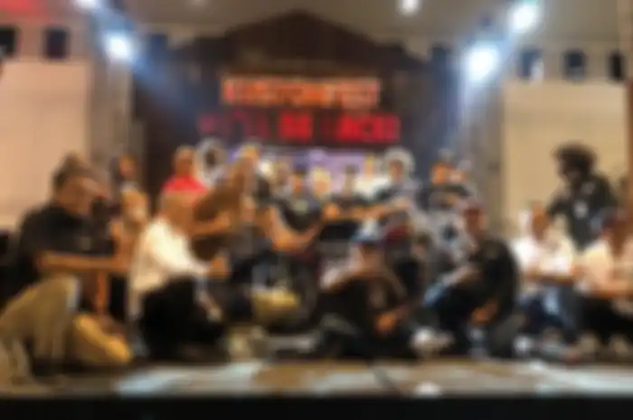 Opening Ceremony Kustomfest 2022, dibuka dan dihadiri oleh Sandiaga Uno.