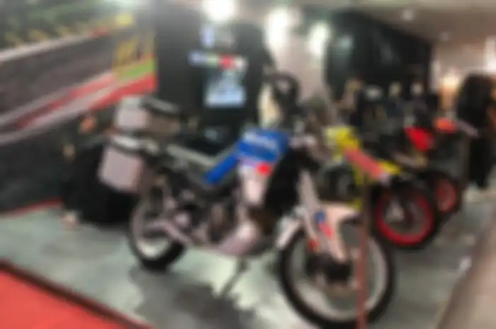 Meluncur Aprilia Tuareg 660 untuk wilayah Jogja pada acara Kustomfest 2022, harganya beda dari Jakarta.