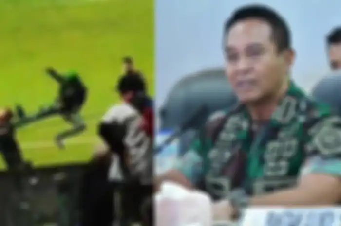 Jenderal Andika Perkasa berjanji akan usut oknum TNI yang lakukan tendangan 'ninja' terhadap suporter bola.