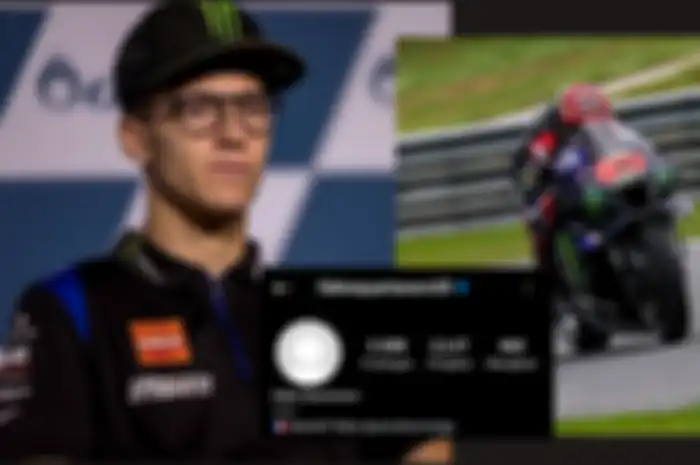 Akun Instagram pribadi Fabio Quartararo hilang, tanda tertekan perebutan juara dunia MotoGP 2022?