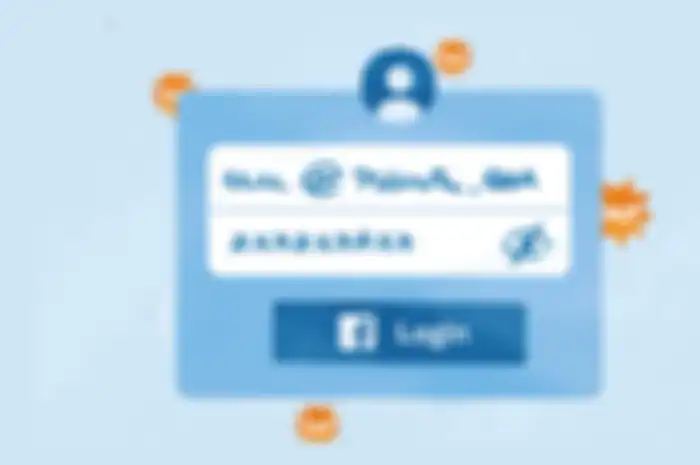 Ilustrasi dari aplikasi berbahaya yang mencuri informasi login pengguna Facebook. 