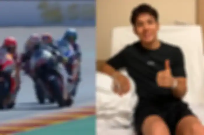 Buah cidera Insiden tersikut Marc Marquez di Aragon, Takaaki Nakagami kembali absen di MotoGP Australia 2022 pekan ini
