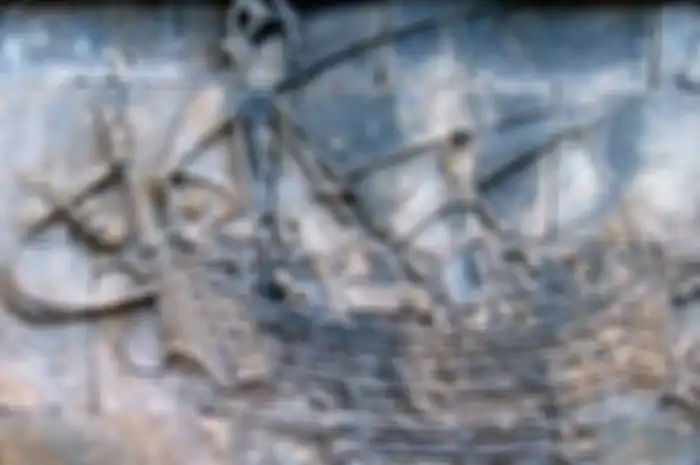 Relief kapal di Borobudur. Ilustrasi mengapa kerajaan Sriwijaya disebut sebagai kerajaan maritim.