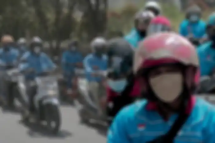 Ilustasi ojek online inDriver, kini rebrand menjadi inDrive.