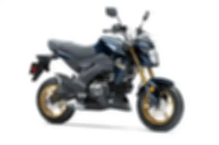Warna baru Kawasaki Z125 Pro 2023, Metallic Ocean Blue juga tersedia untuk pasar Indonesia.