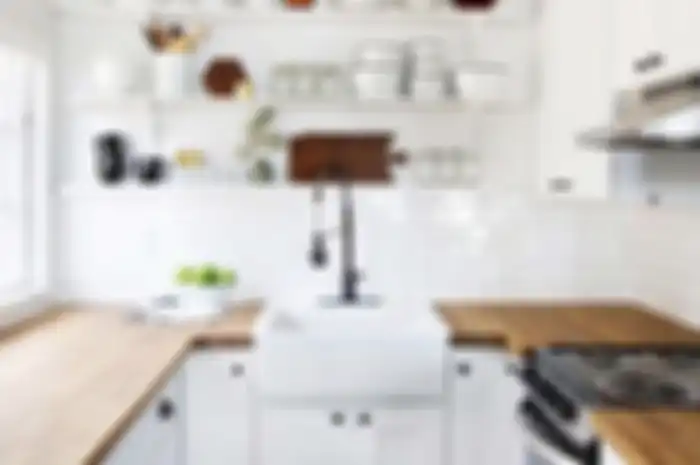 8 desain dapur kecil tapi mewah memikat hati Ibu-ibu pemilik rumah minimalis. Dijamin jadi calon lokasi foto aesthetic para tamu. 