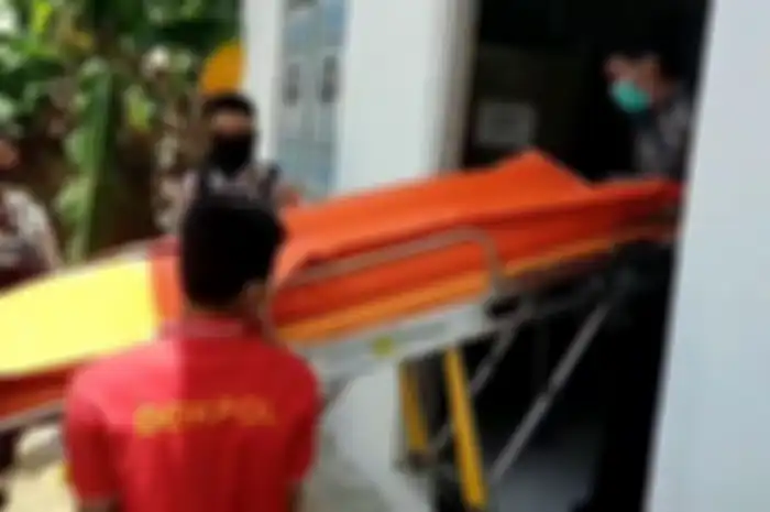 Jenazah ISM, pelaku begal yang tebas jari polisi, tewas ditembak.