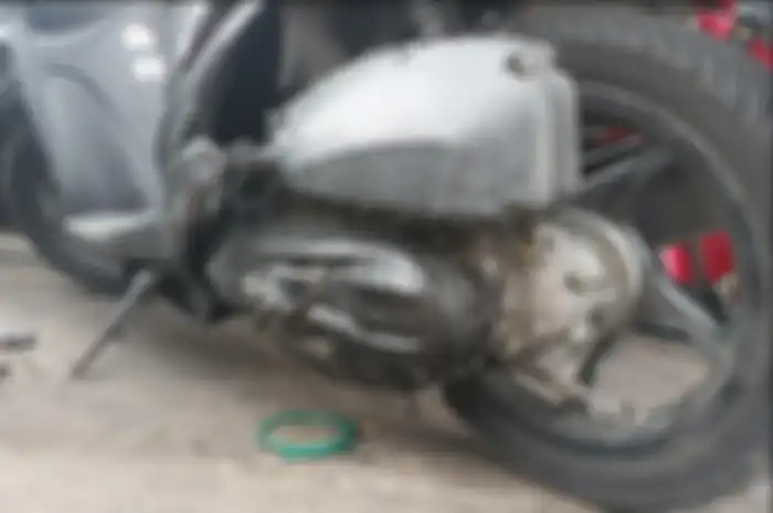 Beli motor bekas yang dipakai cewek perhatikan bagian mesin