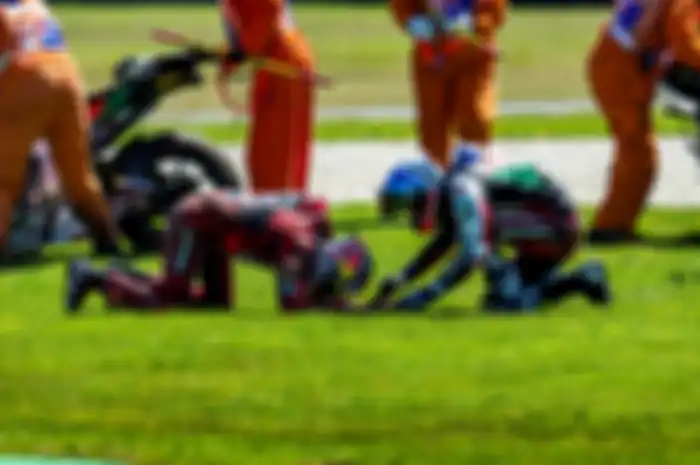 Adik Marc Marquez menabrak Jack Miller secara brutal di Miller Corner pada balapan MotoGP Australia 2022
