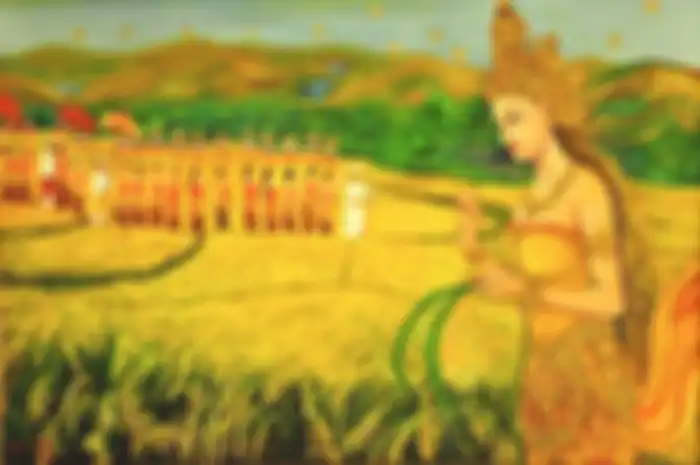 Ilustrasi Khodam leluhur dewi sri.
