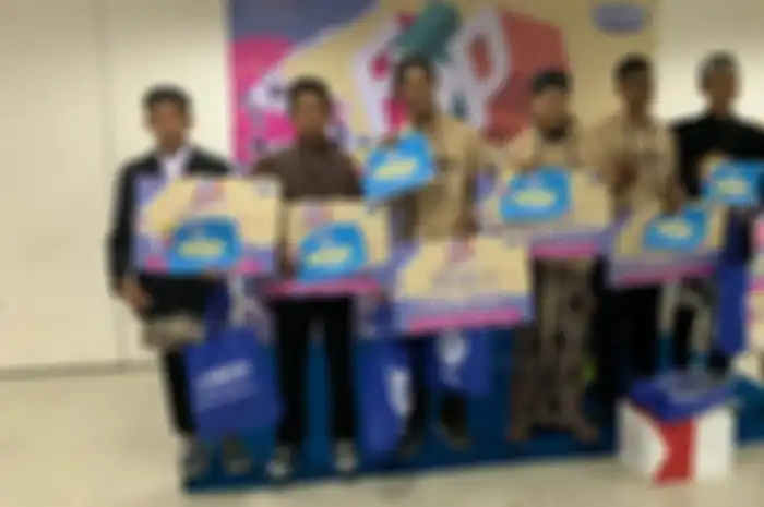 Siswa perwakilan Ajang Connected School Contest Fazzio Youth Project