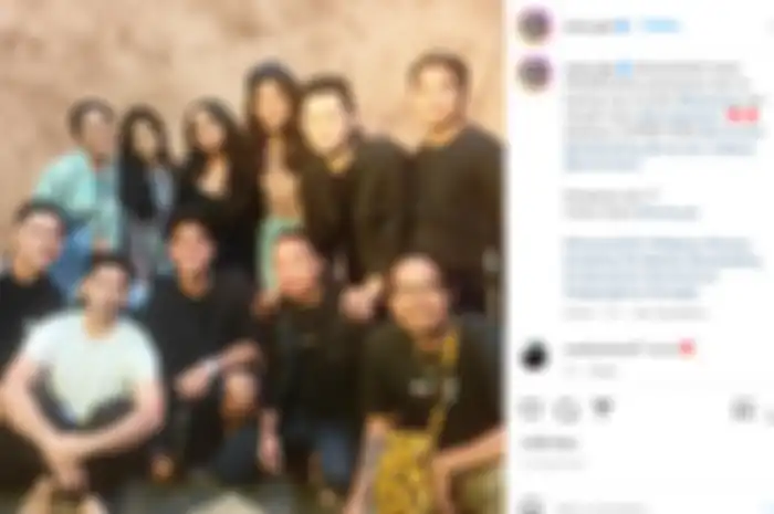 Kaesang Pangarep, Erina Gudono  berfoto dengan tim photosession setelah melakukan  foto prewedding jelang pernikahan 