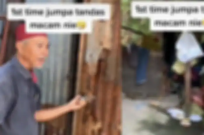 Isi rumah tua yang cuma ditutup seng rongsokan ini bikin netizen melongo. Nggak nyangka banget. Foto ini jadi buktinya.