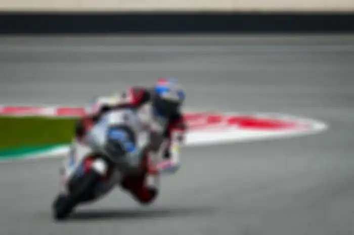 Pembalap Indonesia Mario Aji (Honda Team Asia) berada diposisi 27 pada FP2 Moto3 Valencia 2022