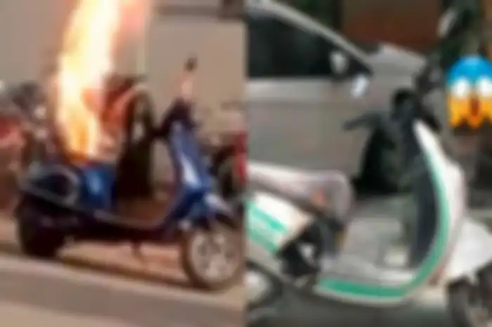 Kasus motor listrik meledak.