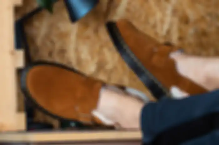 Dr. Martens Jorge Made in England Shearling Mule