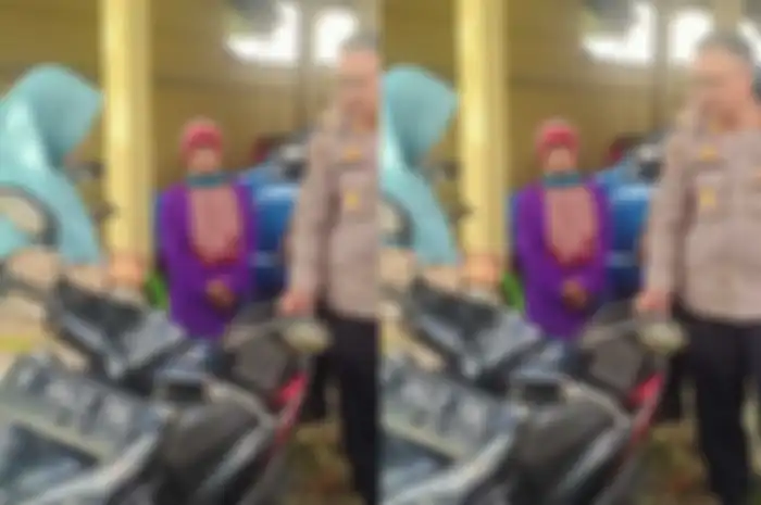 Momen saat maling motor ditangkap polisi di Purwokerto, cowoknya kabur.