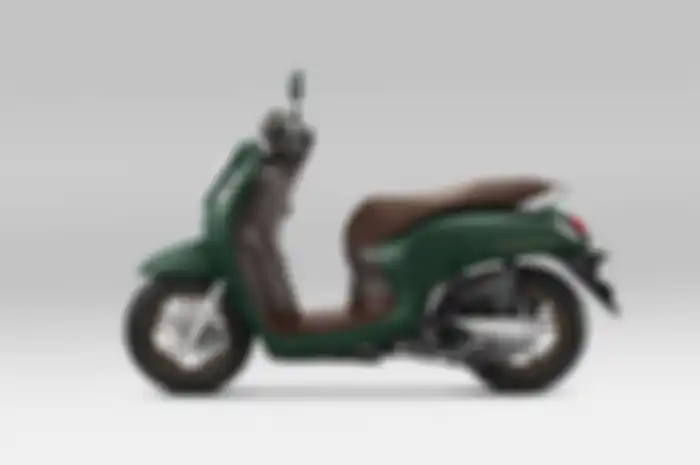 PT Astra Honda Motor (AHM) segarkan tampilan motor baru Honda Scoopy (Prestige Green).