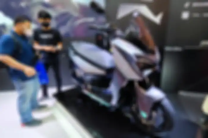 ION Mobility perkenalkan motor listrik ION M1-S di ajang IMOS 2022, Rabu, 2 November 2022.