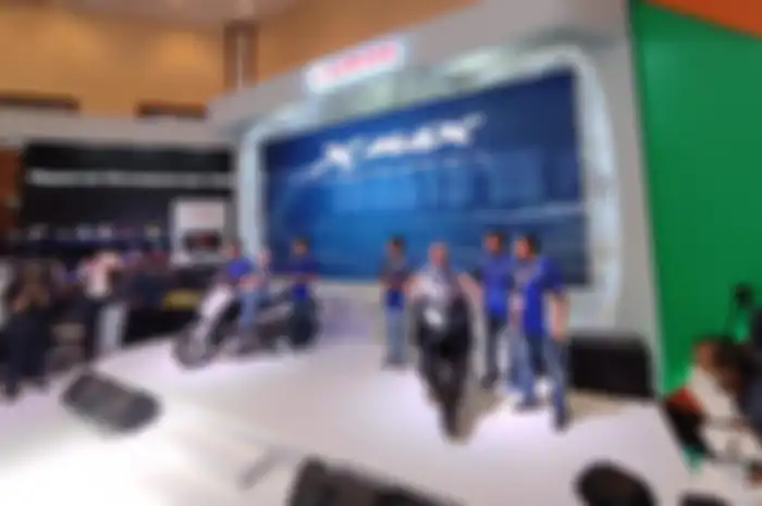 Yamaha meluncurkan Yamaha XMAX Connected pada pembukaan event IMOS 2022, banyak fitur baru!