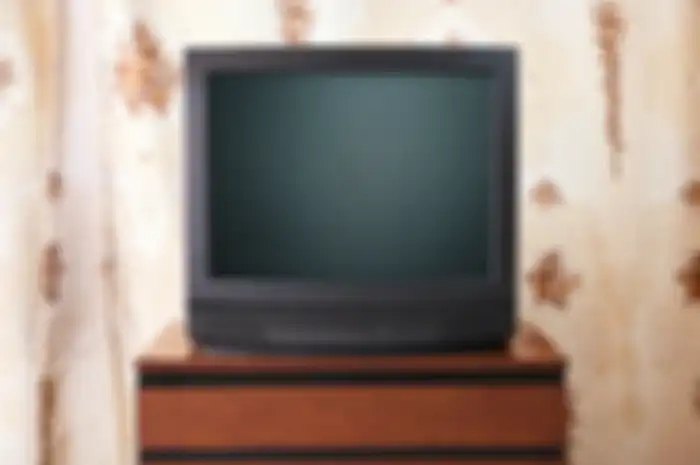 Ilustrasi TV analog