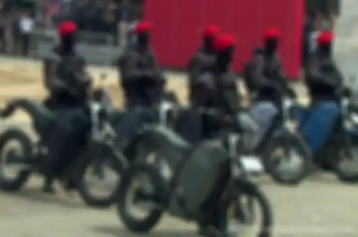 Motor listrik militer buatan anak bangsa yang ditampilkan pada Pameran Indo Defence 2022 Expo dan Forum.