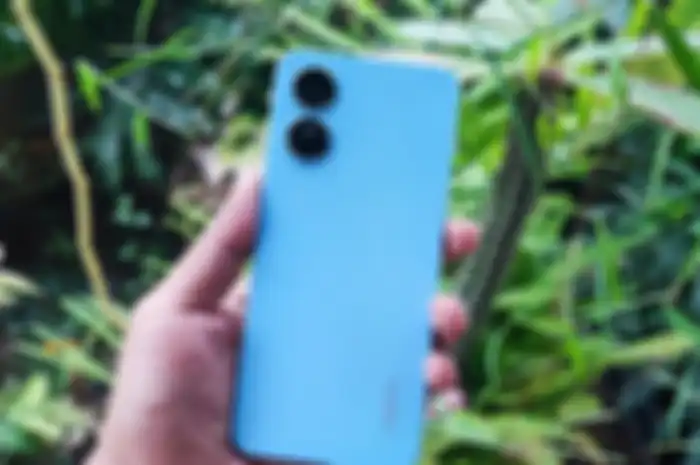Ilustrasi harga HP second OPPO A17 dengan desain premium
