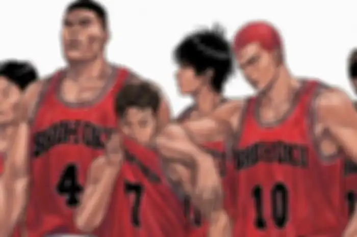 Tim Shohoku di anime Slam Dunk 