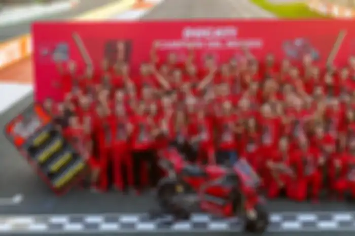Tak hanya Francesco Bagnaia juara dunia MotoGP 2022, terungkap fakta begitu pas tahun ini disebut dengan Ducati dominasi total