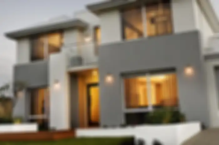 Ilustrasi fasad rumah