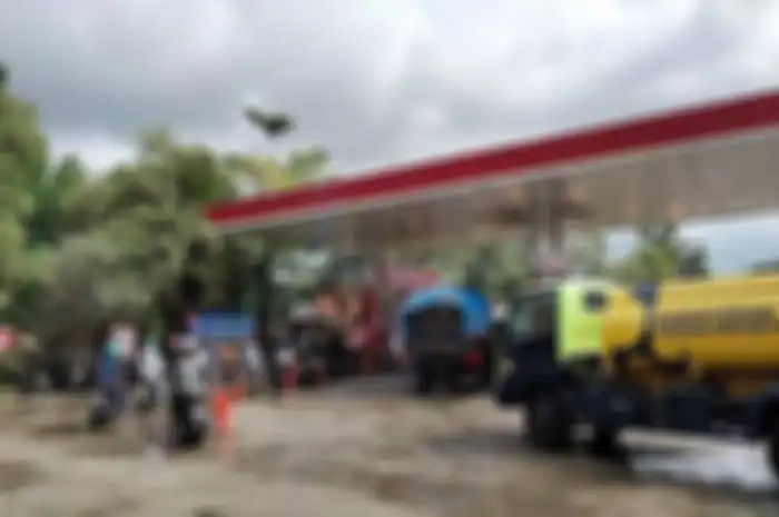 Foto ilustrasi SPBU. Stok Pertalite 25 ribu ton di Sulawesi Tenggara, Pertamina berikan penjelasan.