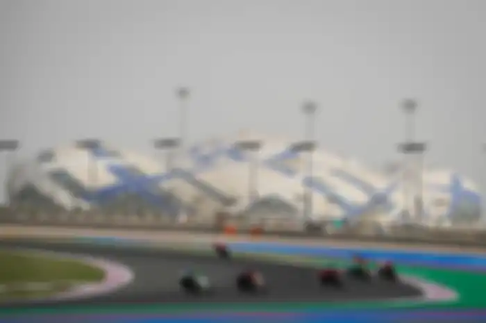 Stadion Lusail Iconic tuan rumah Piala Dunia 2022 satu komplek dengan sirkuit MotoGP Qatar.