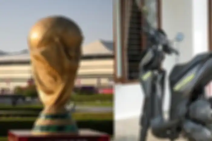 Ilustrasi, pemotor berani enggak jual motor untuk bisa nonton langsung Piala Dunia 2022 di Qatar?