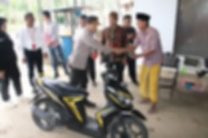 Yamaha Mio Soul GT yang hilang dicuri dikembalikan lagi oleh polisi ke pemiliknya di Sumenep.
