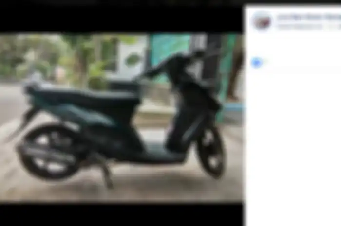 Ilustrasi penjualan motor murah Yamaha Mio Jadul via Faceook.
