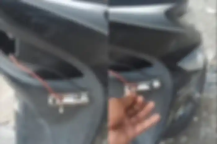  Starter motor di Honda BeAT ini diganti pakai slot pintu, sekali geser mesin motor langsung menyala!