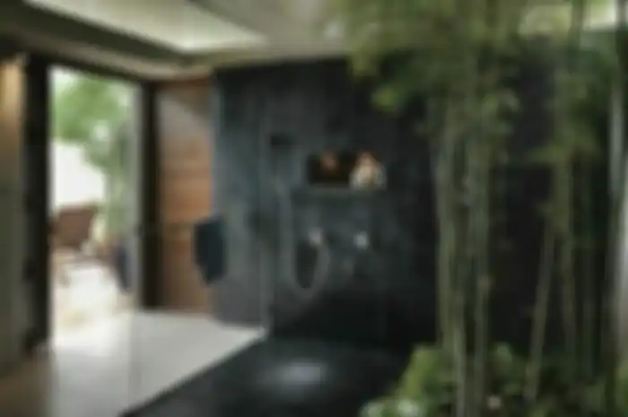 9 foto desain kamar mandi natural tampak kian segar memakai sentuhan kreatif seperti ini. Nggak hanya tanaman lho. 