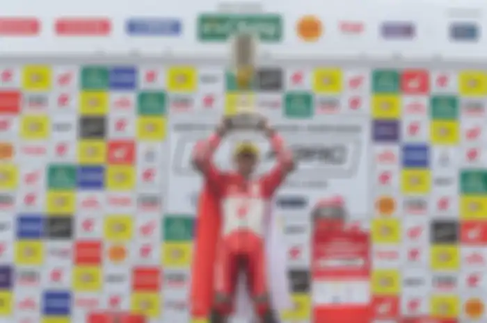 Andi Gilang kunci dua kemenangan di ARRC Thailand dan menobatkannya sebagai juara Asia SS600 ARRC 2022.