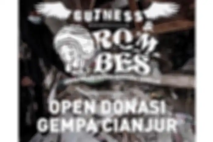Pegiat motor kustom Gutness Motorcycles dan Rombes open donasi untuk bantu korban gempa di Cianjur.