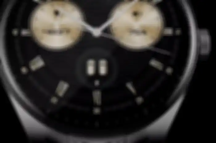 Tampilan wajah jam Huawei Watch Buds
