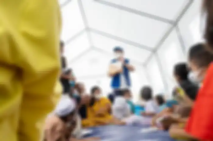 Pelajar Cianjur Trauma Melihat Bangunan Sekolah Mereka Hancur Akibat Gempa 