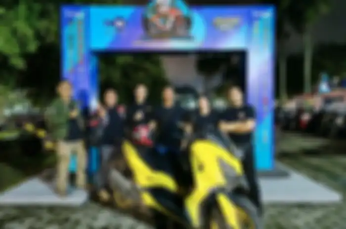 Jakarta Max Owners dan ribuan pengguna motor Yamaha XMAX hadiri XOG 2 di Yogyakarta, (25-26/11/2022).