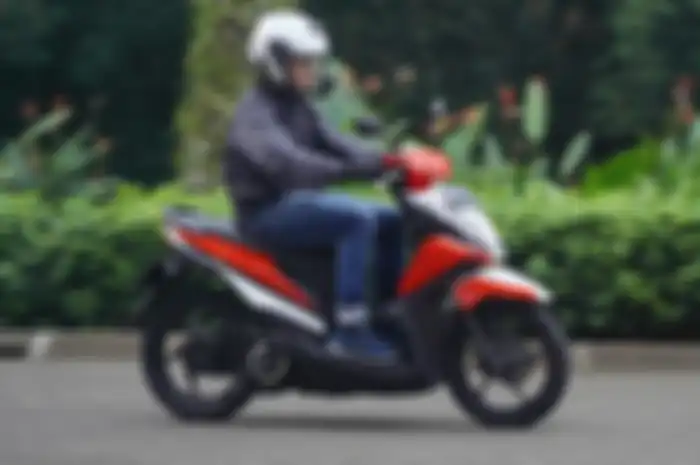 Foto ilustrasi Honda BeAT listrik BRT. Biaya charge motor listrik murah banget.