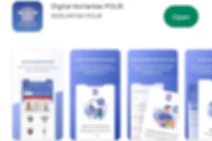 Gambar ilustrasi aplikasi Digital Korlantas Polri. SImak cara dan syarat perpanjang SIM online terbaru.