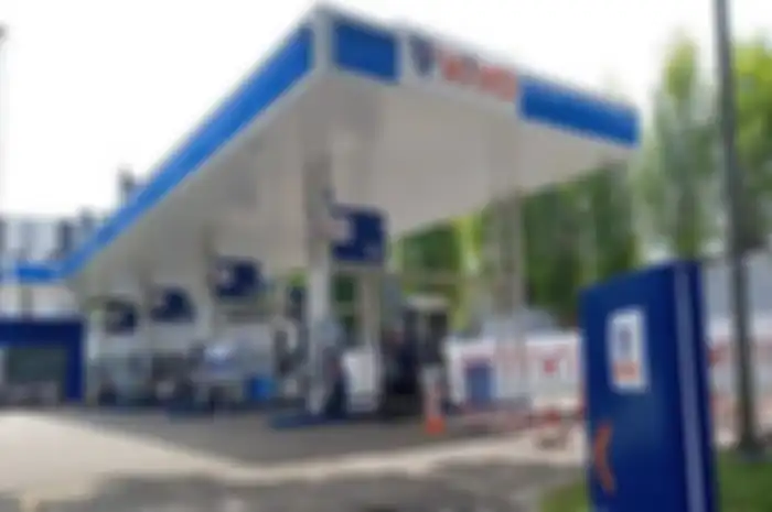 Foto iilustrasi SPBU VIvo. Harga BBM Vivo ada yang turun bulan ini, saingan Pertalite lebih murah.