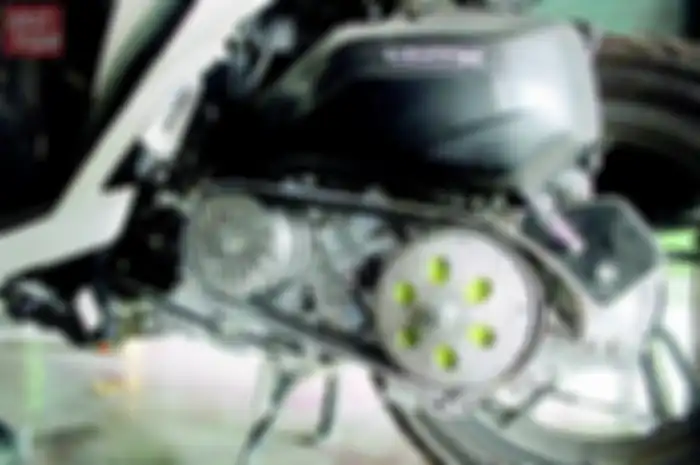 Ilustrasi CVT motor Honda BeAT.