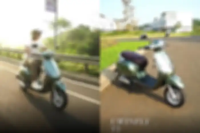 Foto ilustrasi Uwinfly T3. Update harga motor listrik Uwinfly T3 yang mirip Vespa.