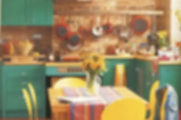 Apabila pemilik rumah minimalis ingin mempunyai foto desain dapur retro, barang-barang ini wajib dipasang di area memasak.